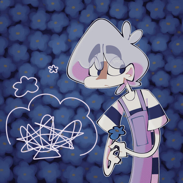 Gibber with flower